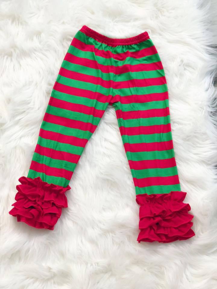 Christmas Stripe Icing Pants - Nico Bella Boutique