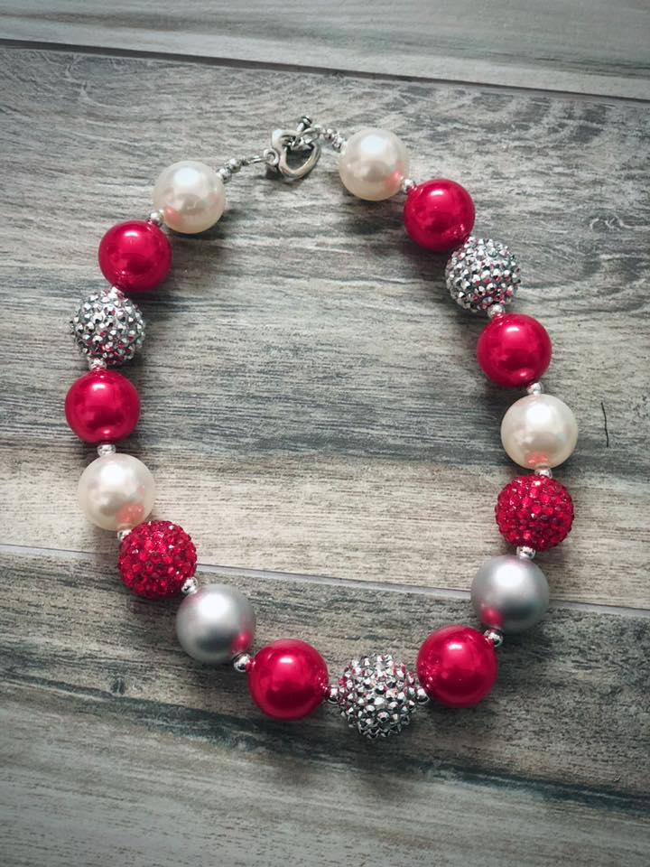 Winter Bubblegum Necklace - Nico Bella Boutique