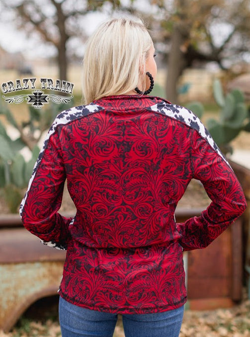 Paisley Cowboy Pullover