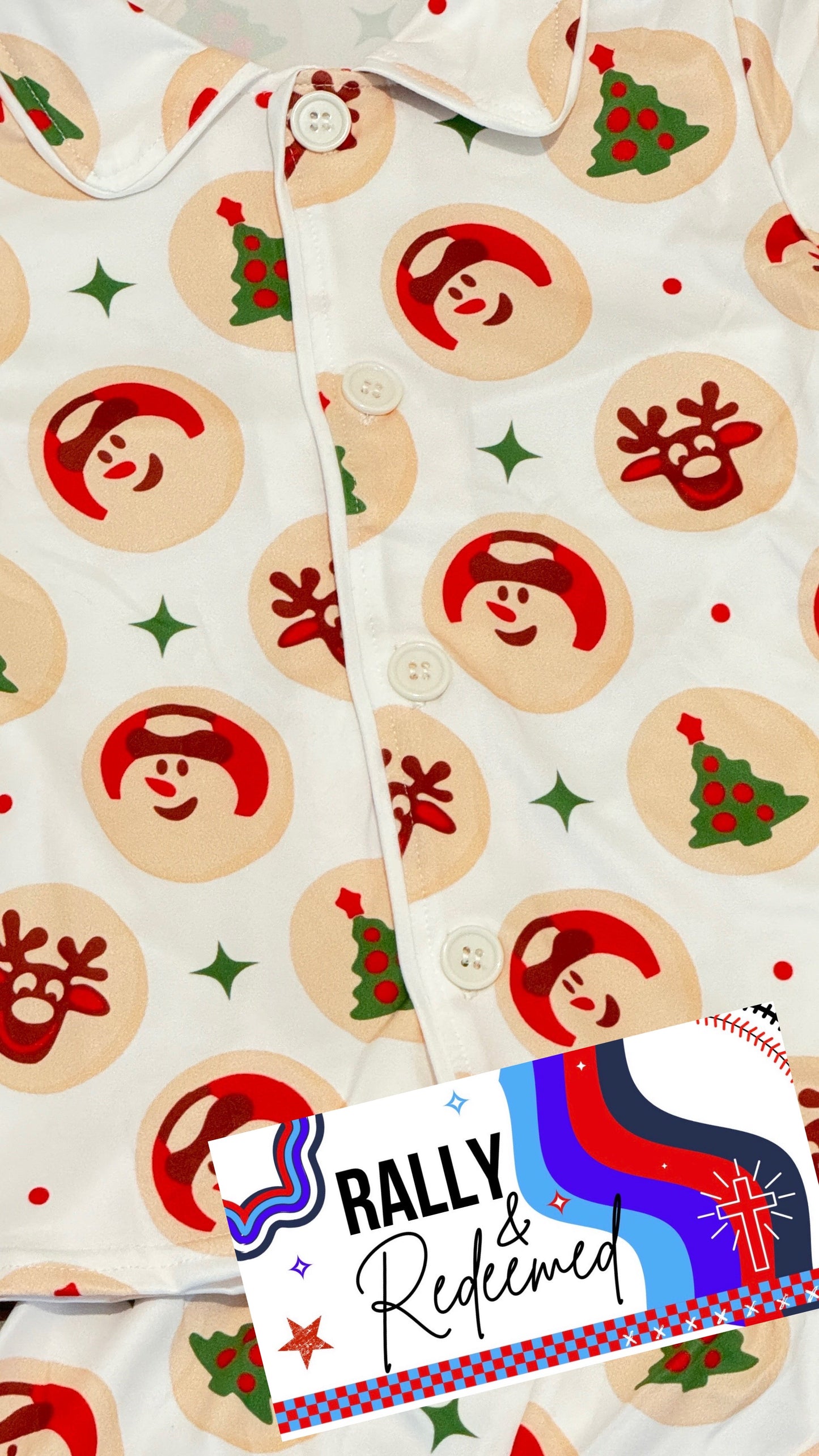 Christmas Sugar Cookie Pajama Set