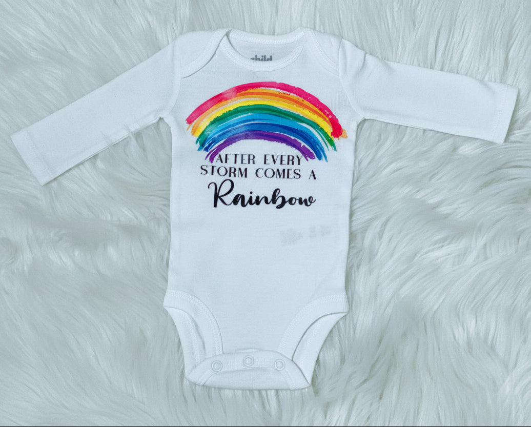 Rainbow Baby Onesie - Nico Bella Boutique