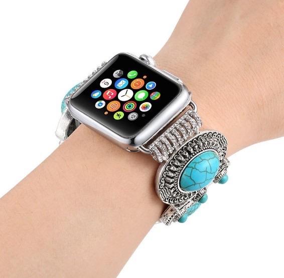 Turquoise Bracelet i-Watch Band - Nico Bella Boutique