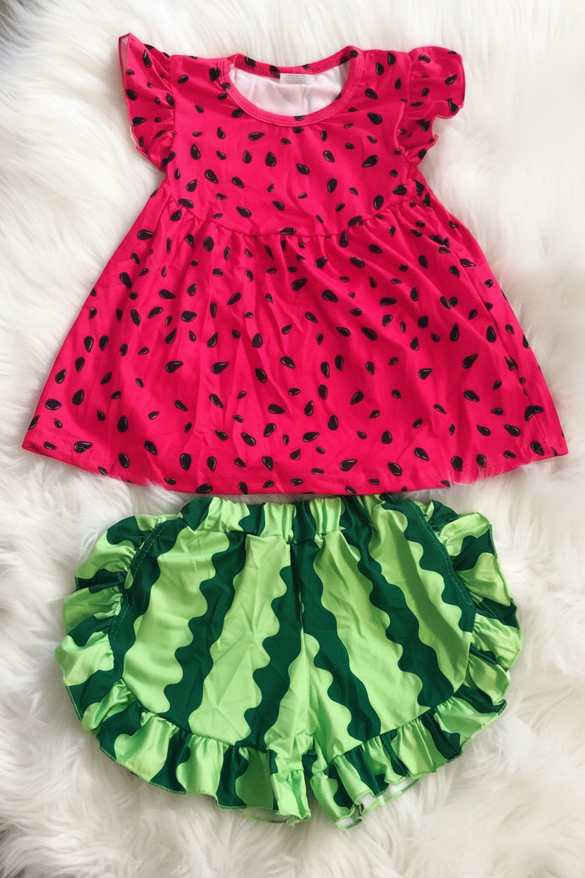 Watermelon Short Set - Nico Bella Boutique