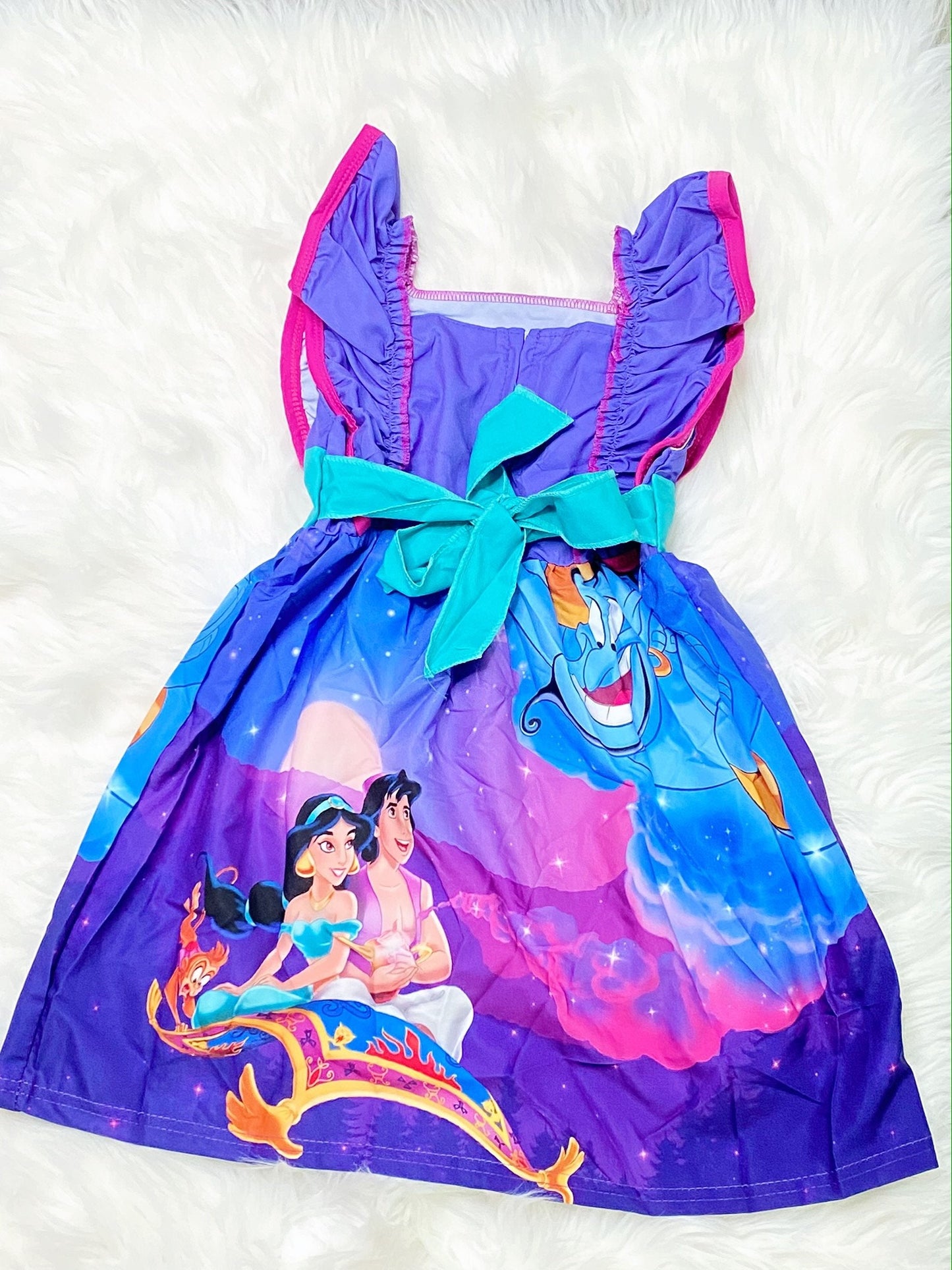 Princess Jasmine Panel Dress - Nico Bella Boutique