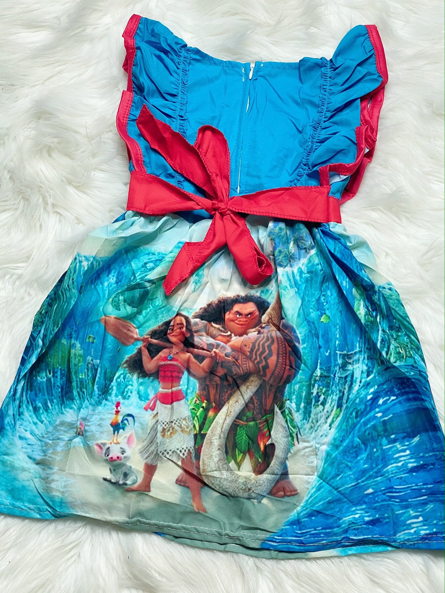 Moana Princess Panel Dress - Nico Bella Boutique