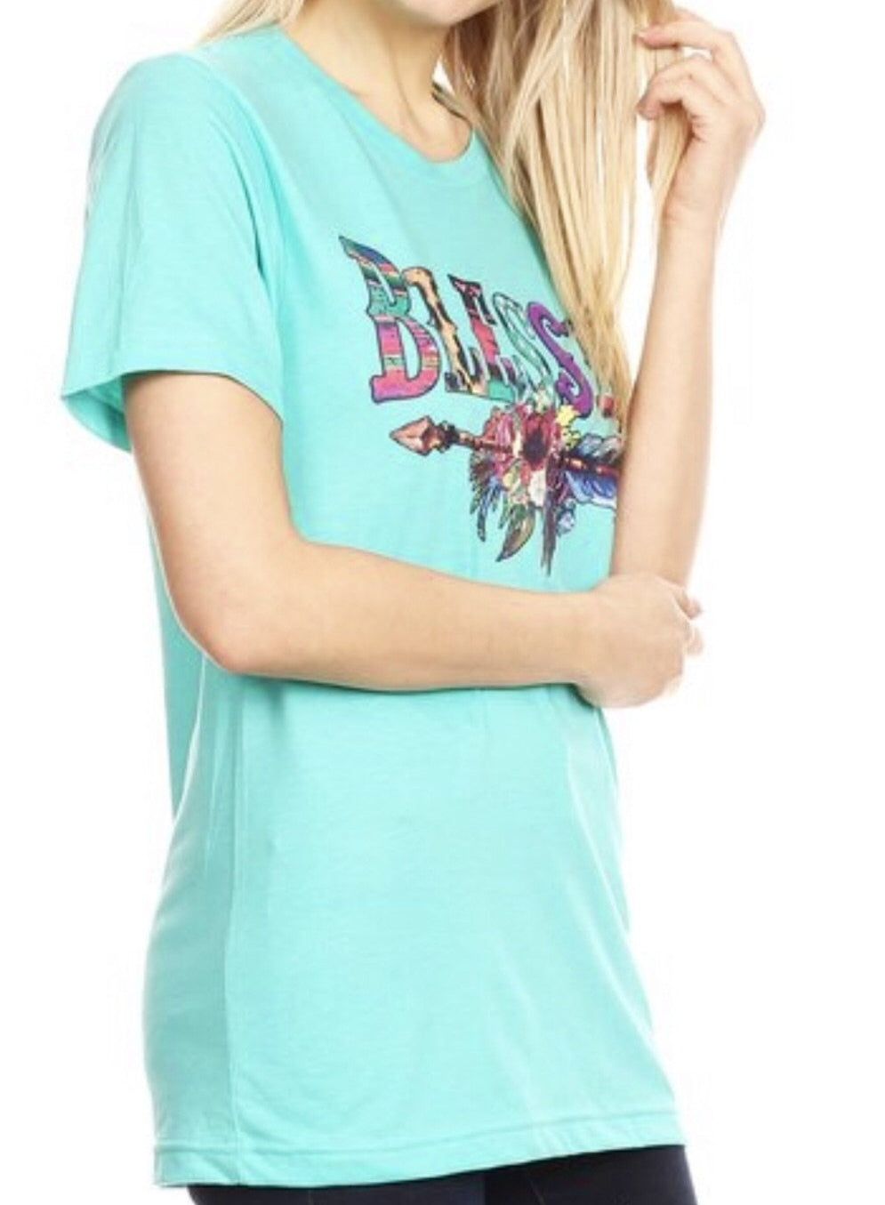 Blessed Graphic Tee - Nico Bella Boutique