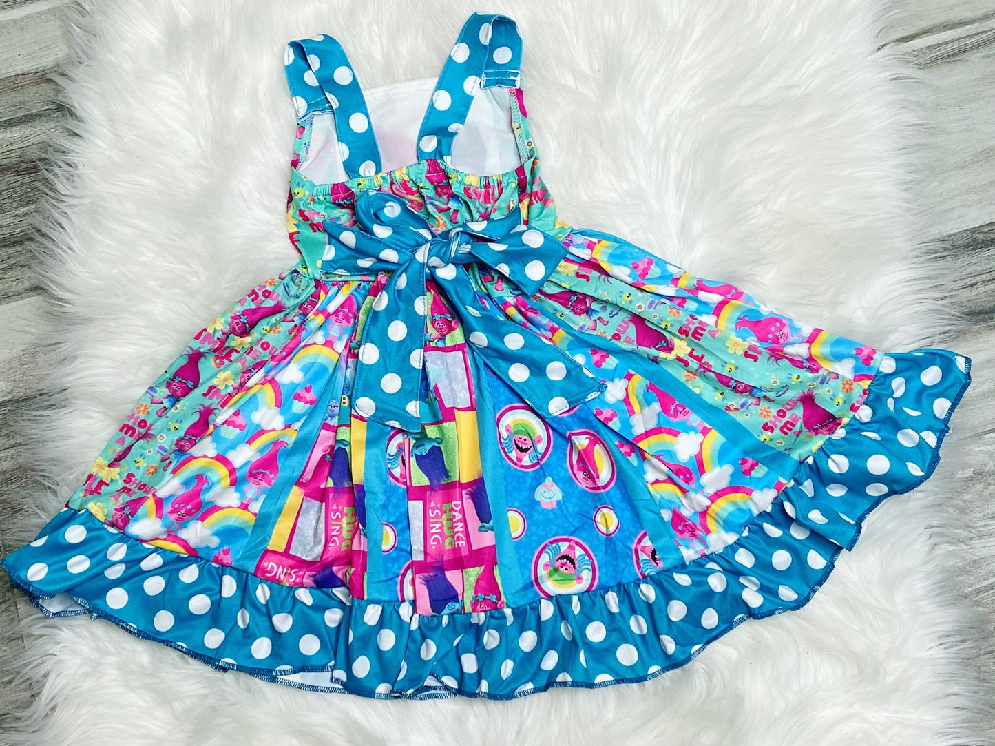 Ultimate Trolls Twirl Dress - Nico Bella Boutique