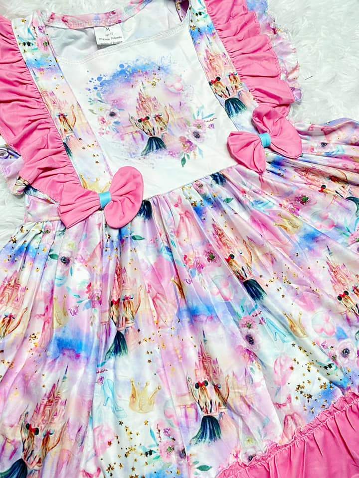 Disney Vacation Fairytale Twirl Dress - Nico Bella Boutique 