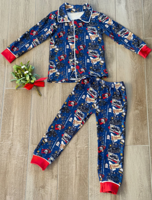 Polar Express Christmas Pajama Set