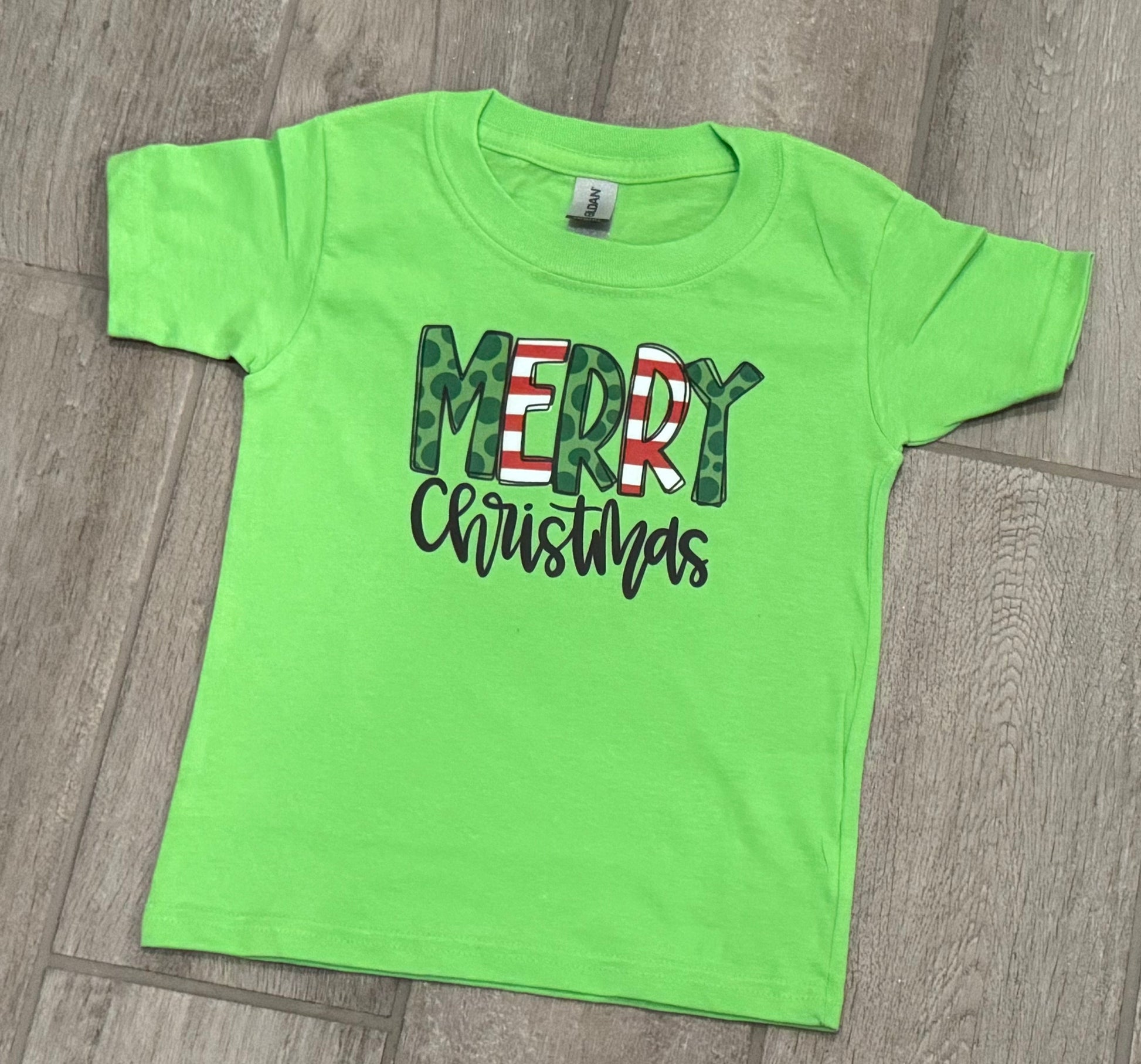Kids Merry Christmas Shirt - Double Take Western Boutique