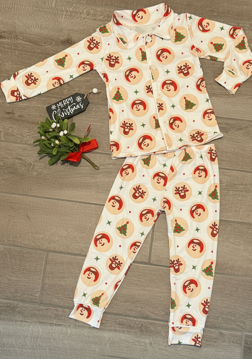 Christmas Sugar Cookie Pajama Set
