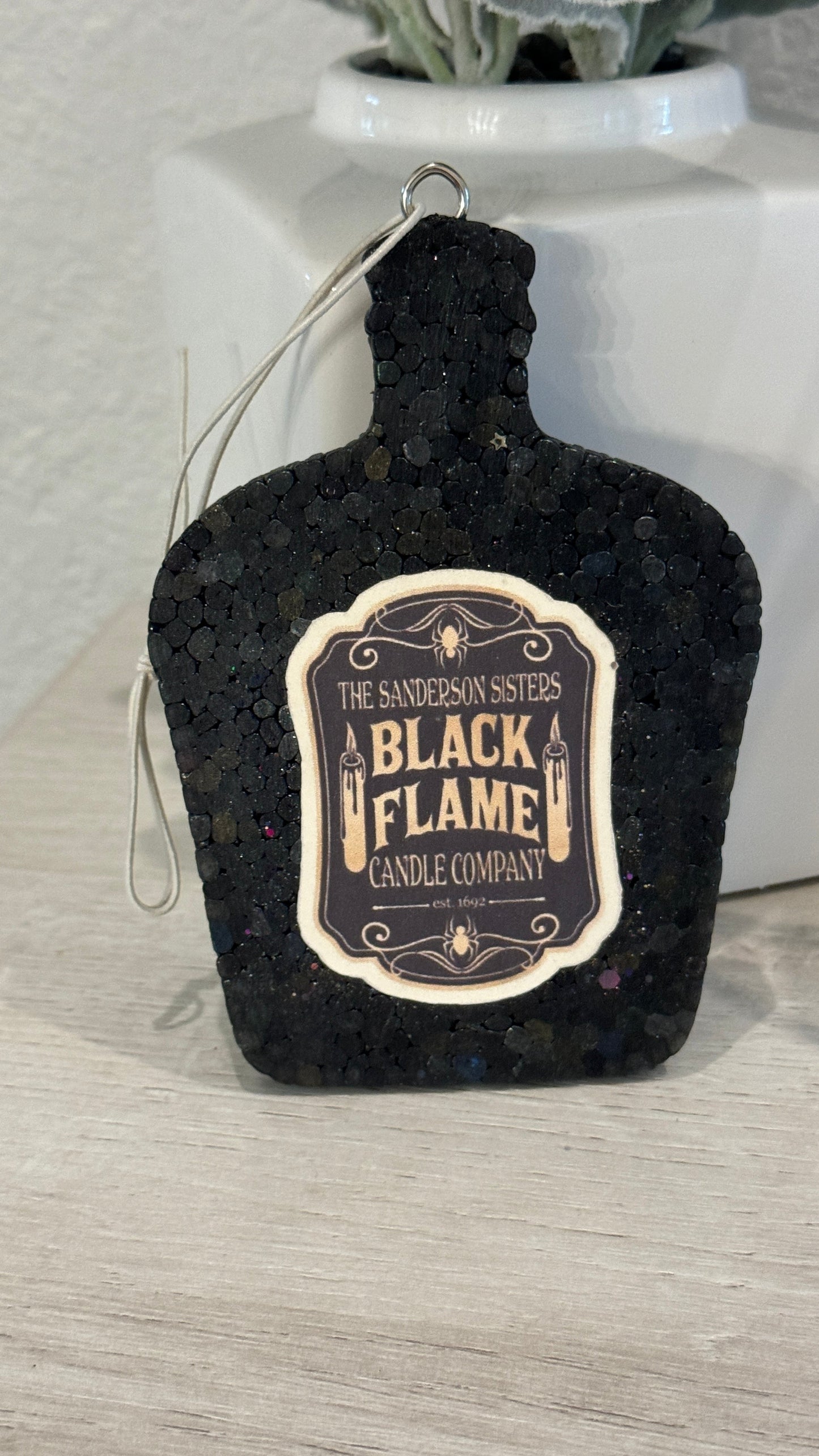 Black Flame Candle Hocus Pocus Large Can Freshie - Magical Mystery Tour Scent - Double Take Western Boutique