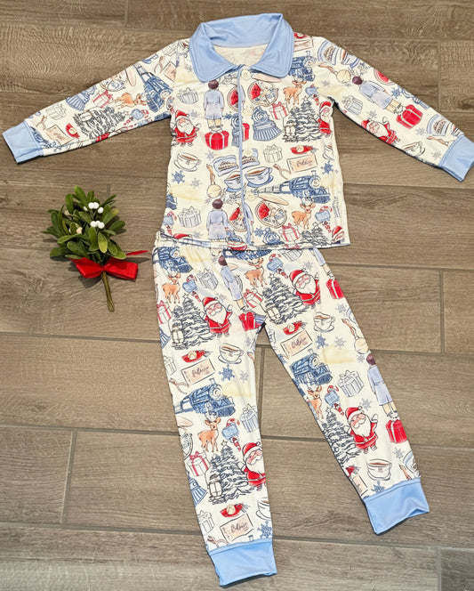 Polar Express Believe Christmas Pajama Set - Double Take Western Boutique