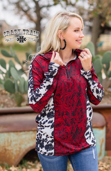 Paisley Cowboy Pullover