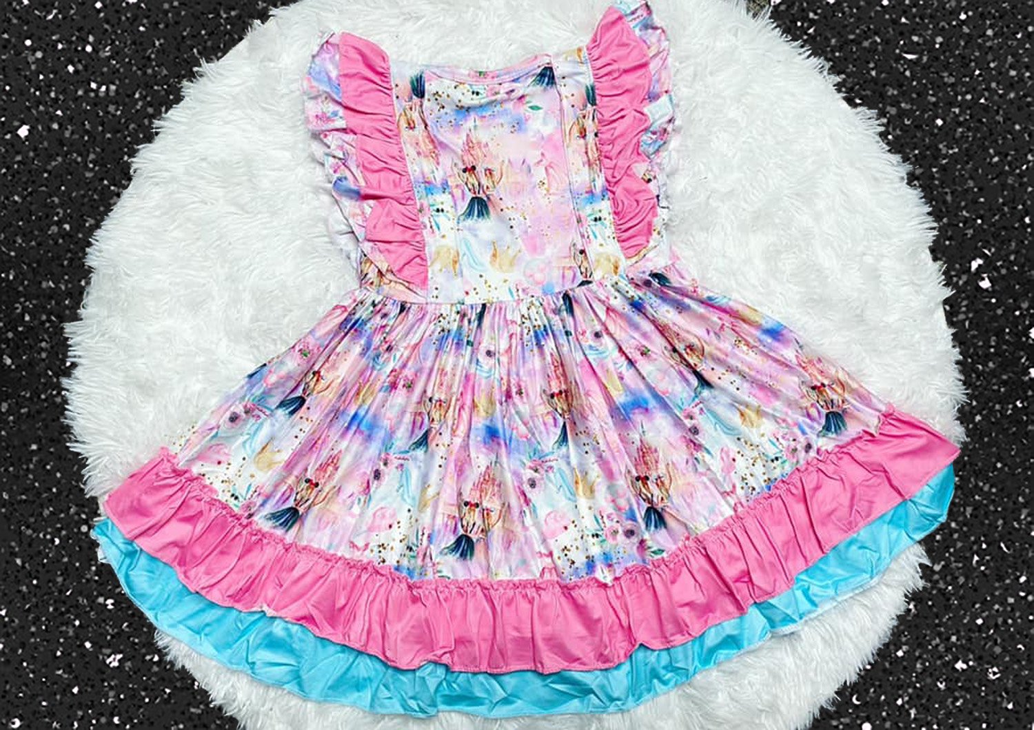Disney Vacation Fairytale Twirl Dress - Nico Bella Boutique 