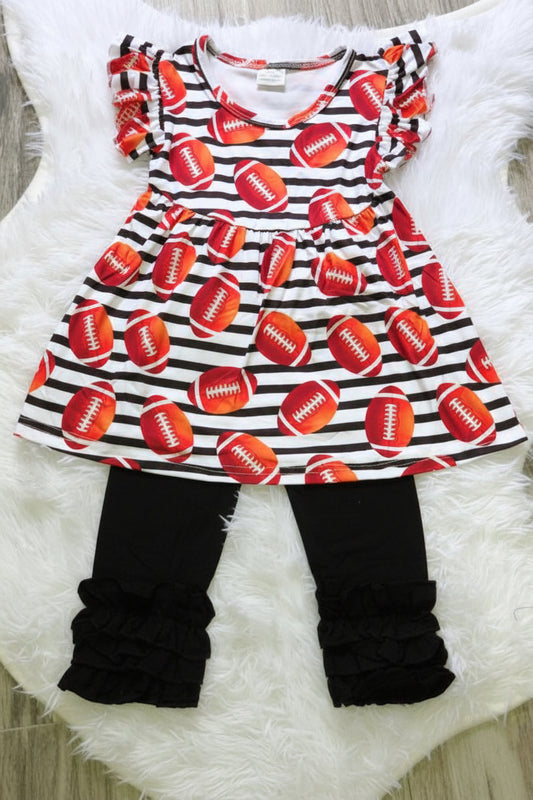 Stripe Football Set - Nico Bella Boutique 