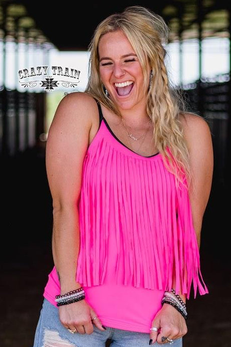 Fringe With Benefits Tank - Nico Bella Boutique 