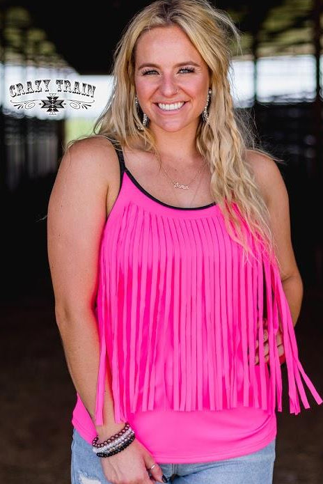 Fringe With Benefits Tank - Nico Bella Boutique 