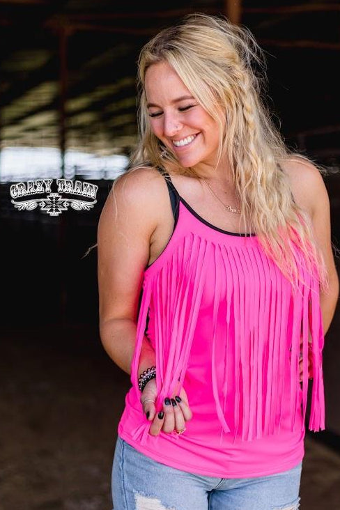 Fringe With Benefits Tank - Nico Bella Boutique 