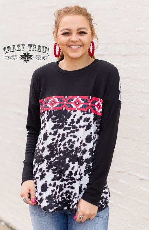 Red Raider Long Sleeve Top