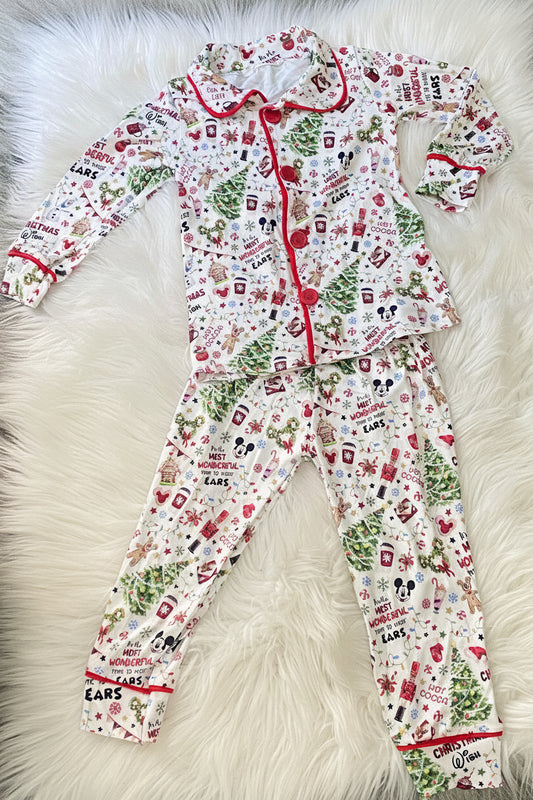 Disney Mickey Christmas Pajama Set - Double Take Western Boutique