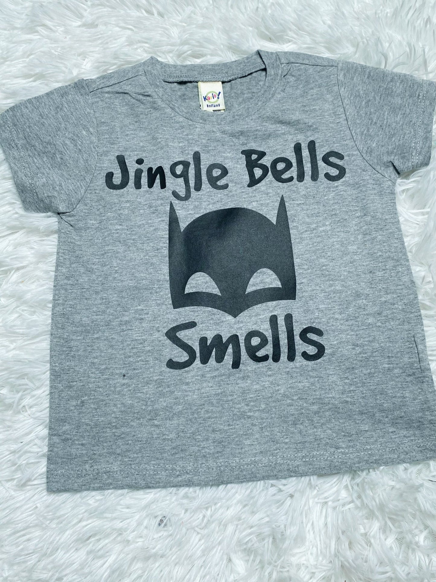 Jingle Bells Batman Smells Shirt - Double Take Western Boutique