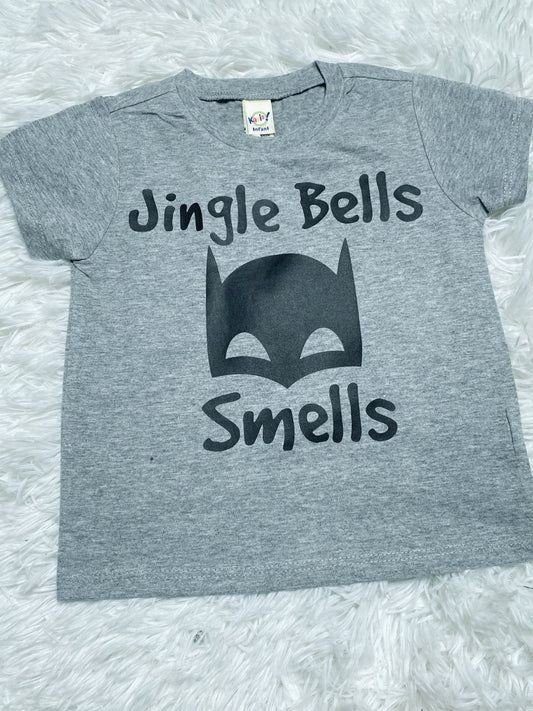 Jingle Bells Batman Smells Shirt - Double Take Western Boutique