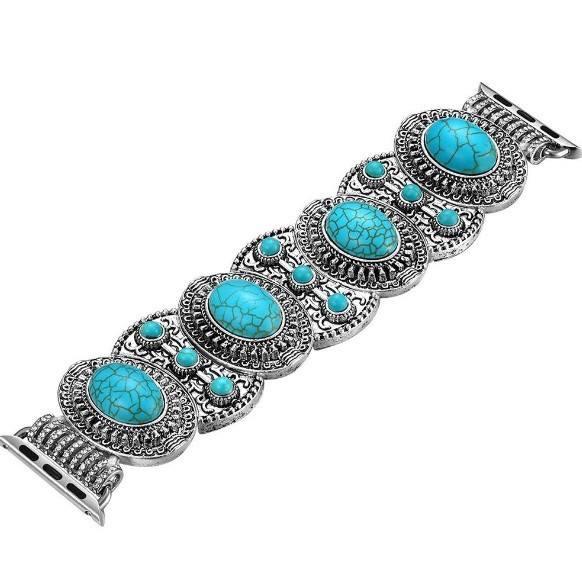 Turquoise Bracelet i-Watch Band - Nico Bella Boutique 