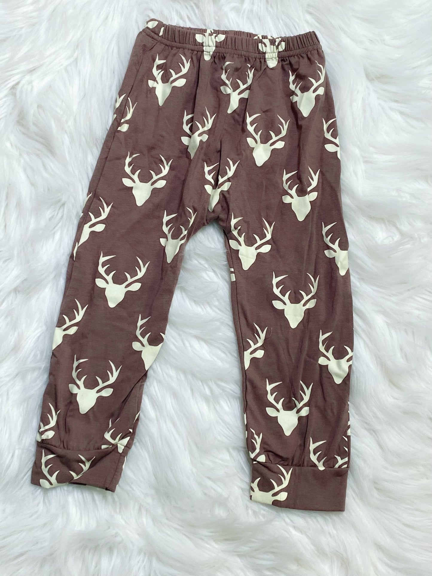 Brown Buck Pants - Nico Bella Boutique 