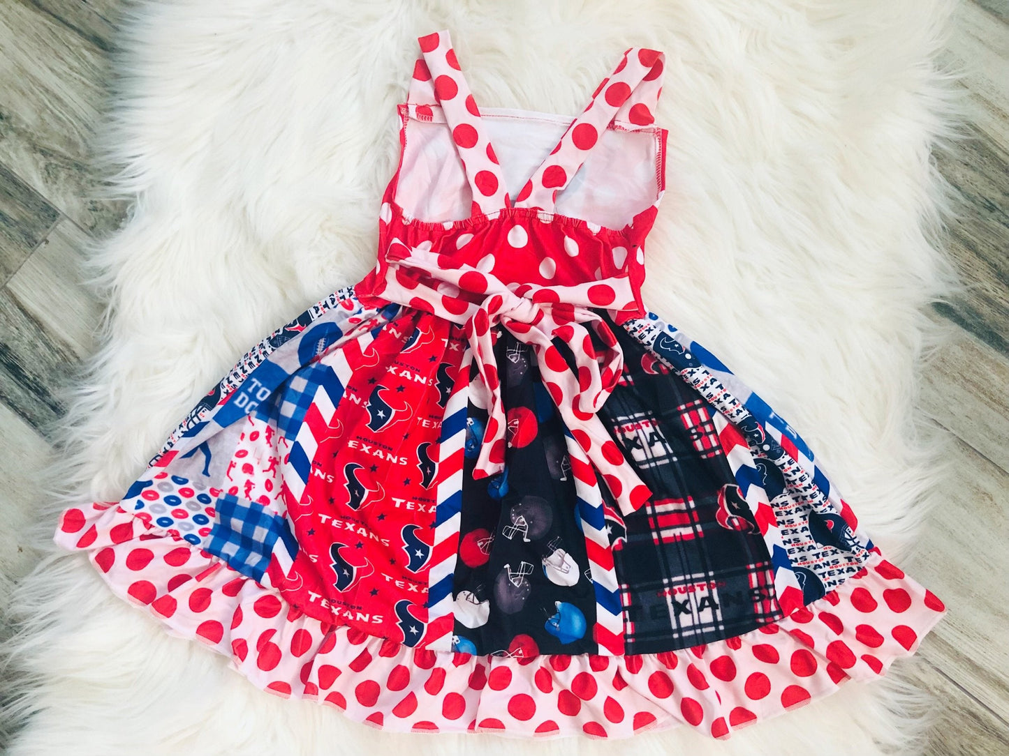 Ultimate Houston Texans Twirl Dress - Nico Bella Boutique 