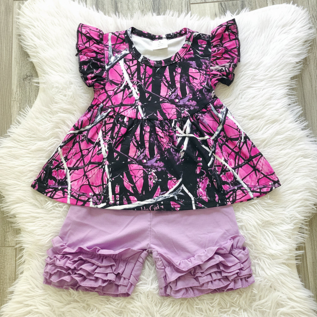 Muddy Girl Short Set - Nico Bella Boutique 
