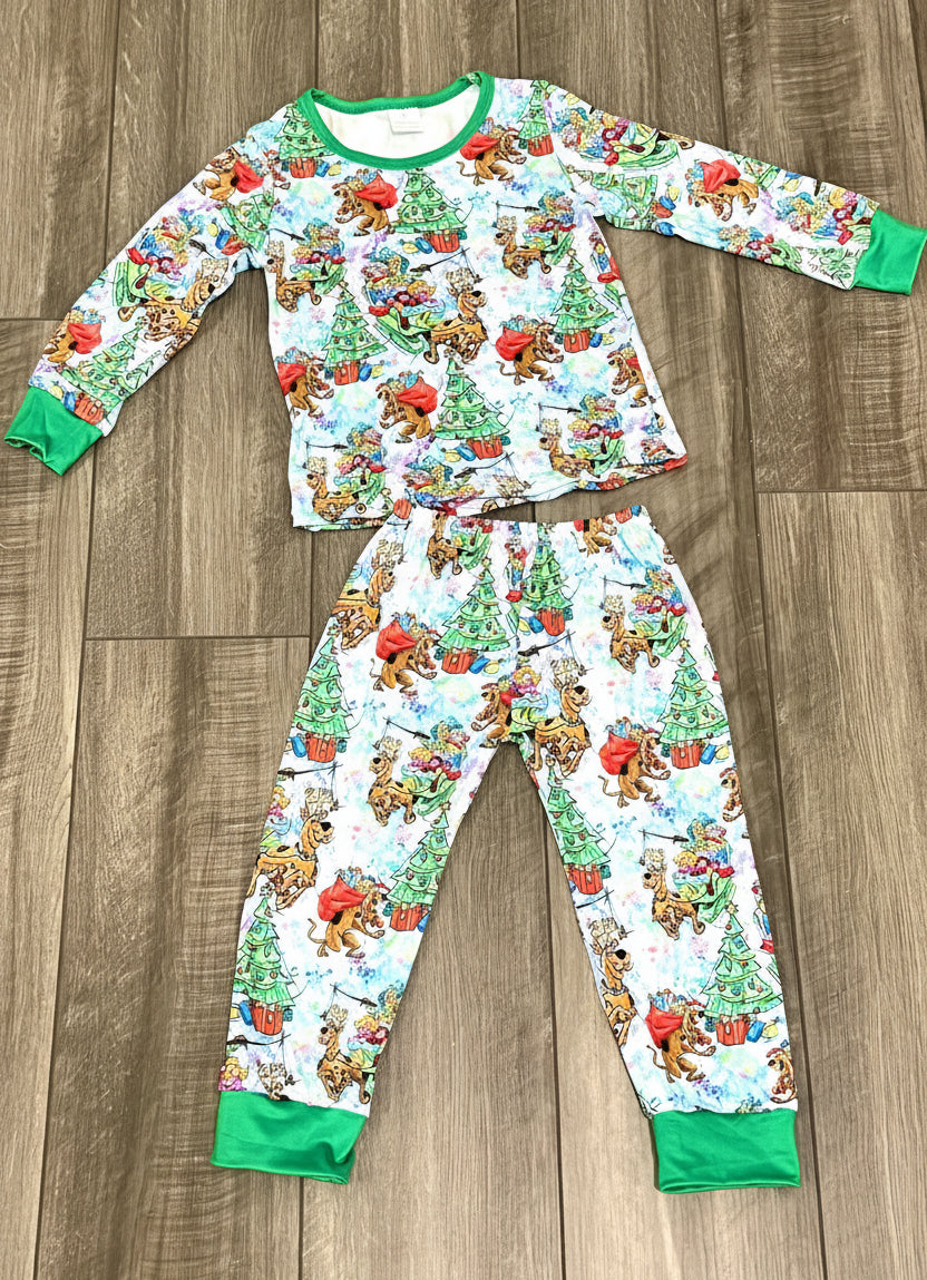 Scooby Doo Christmas Pajama Set