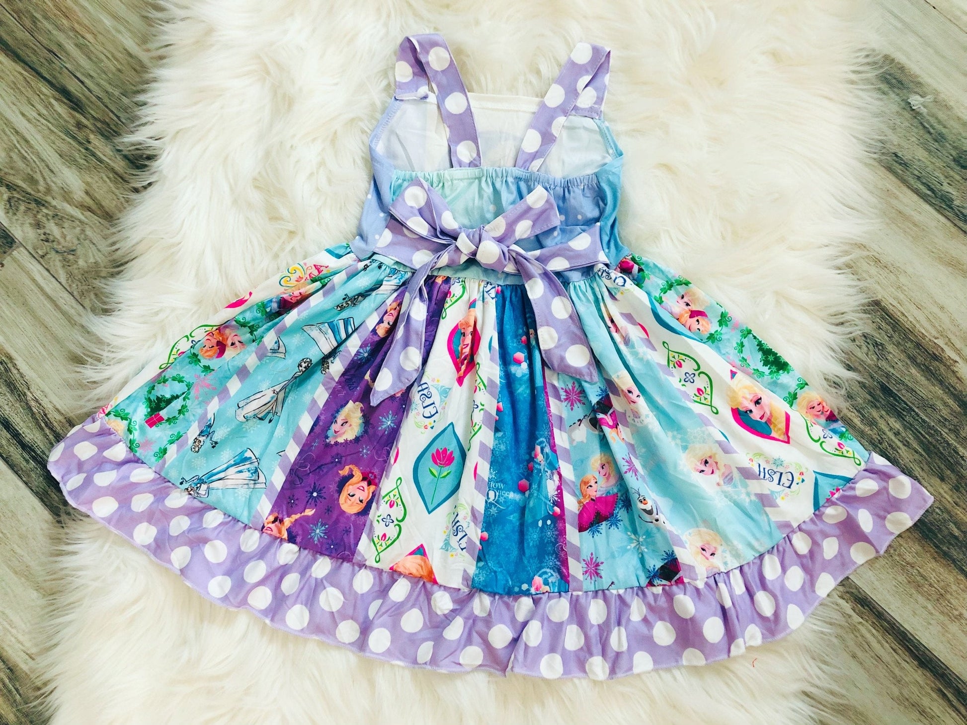 Ultimate Frozen Princess Twirl Dress - Nico Bella Boutique 