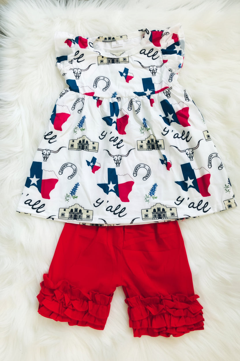 Texas Short Set - Nico Bella Boutique 