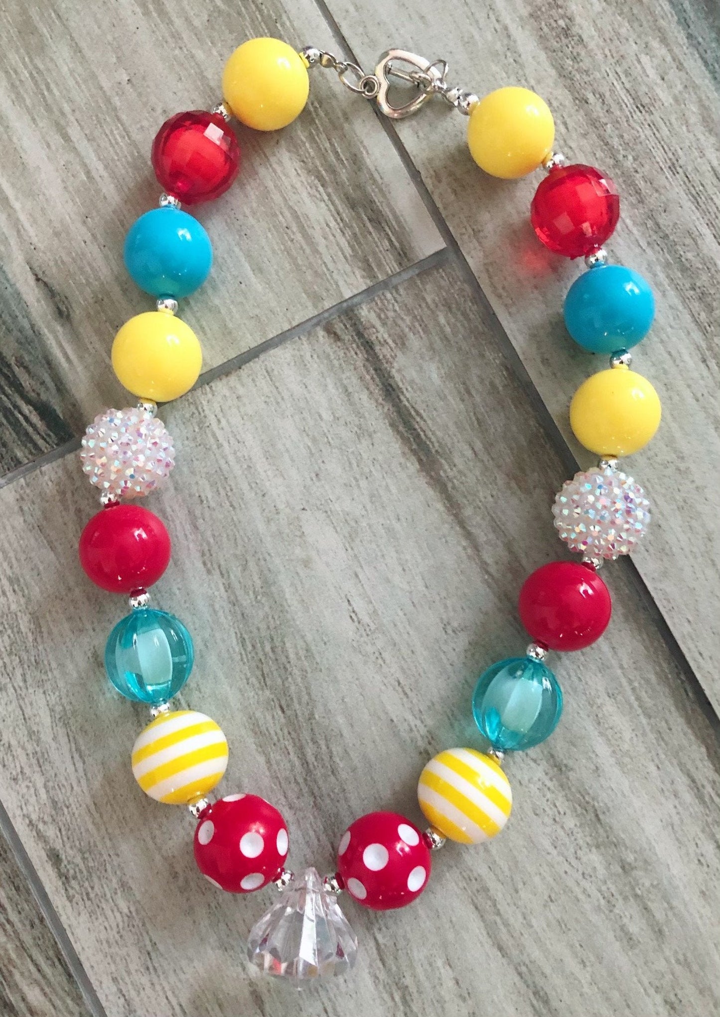 School Days Bubblegum Necklace - Nico Bella Boutique 