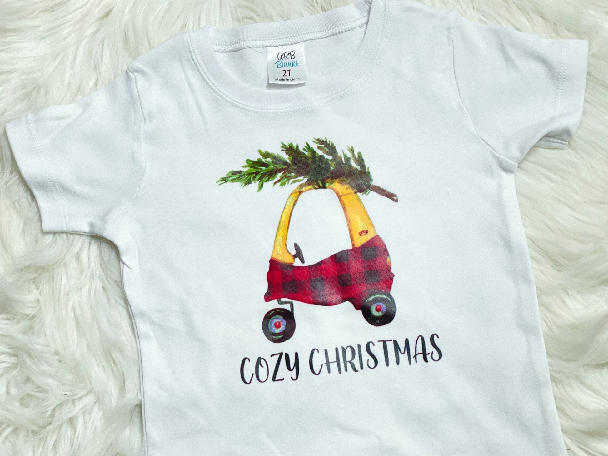 Cozy Christmas Graphic Tee - Nico Bella Boutique 