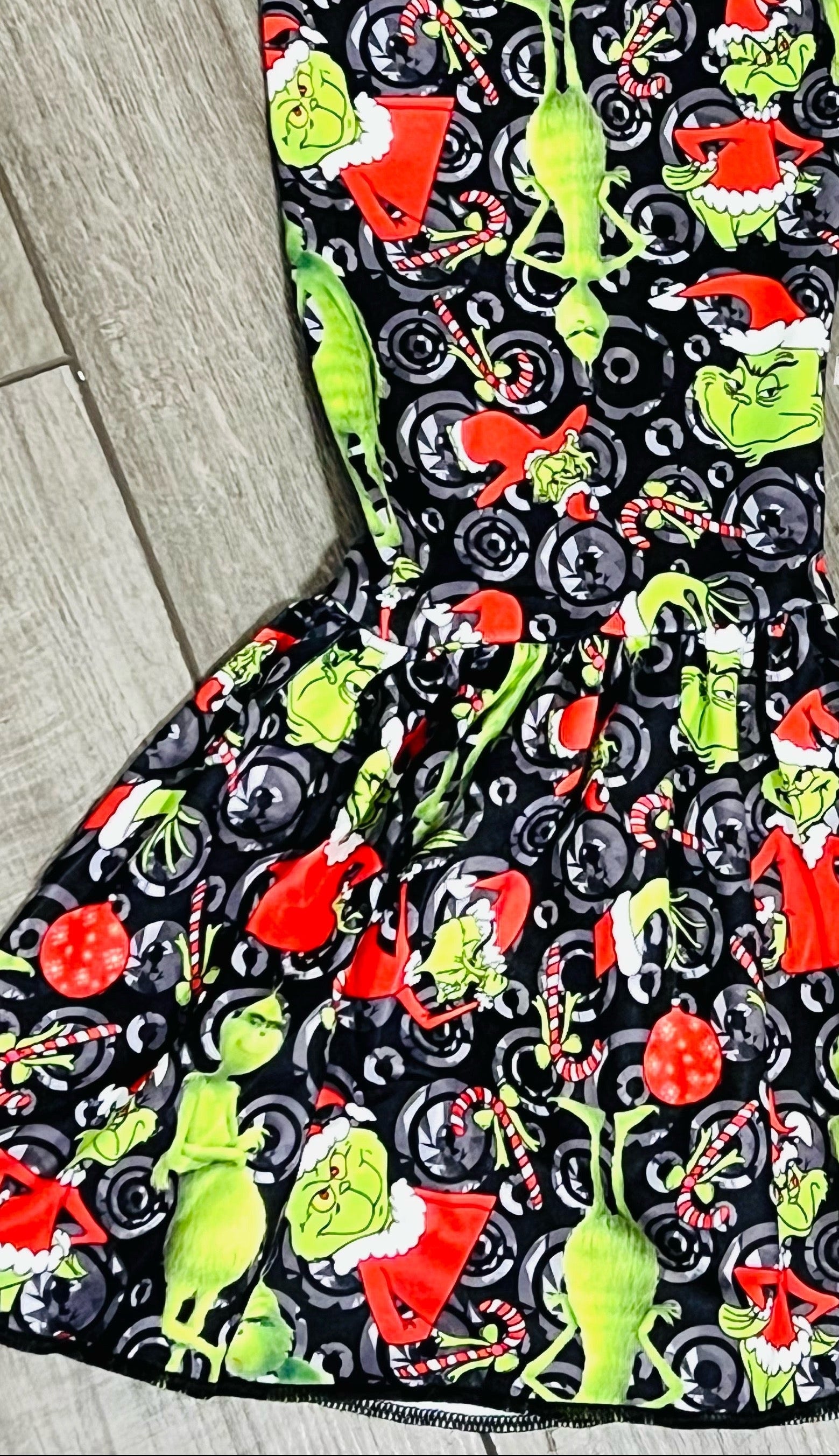 Grinch Girls Bells - Double Take Western Boutique
