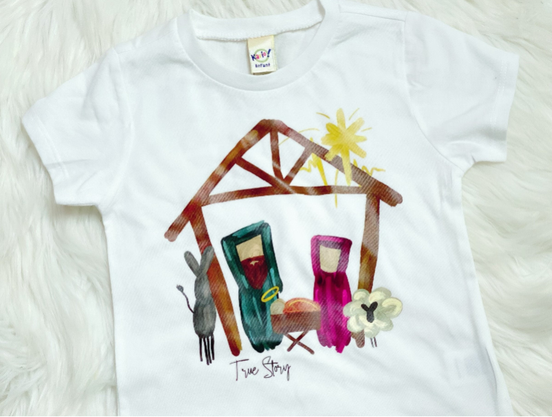 Nativity True Story Graphic Tee